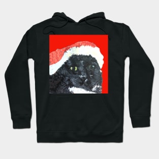 Santa Cat Christmas Hoodie